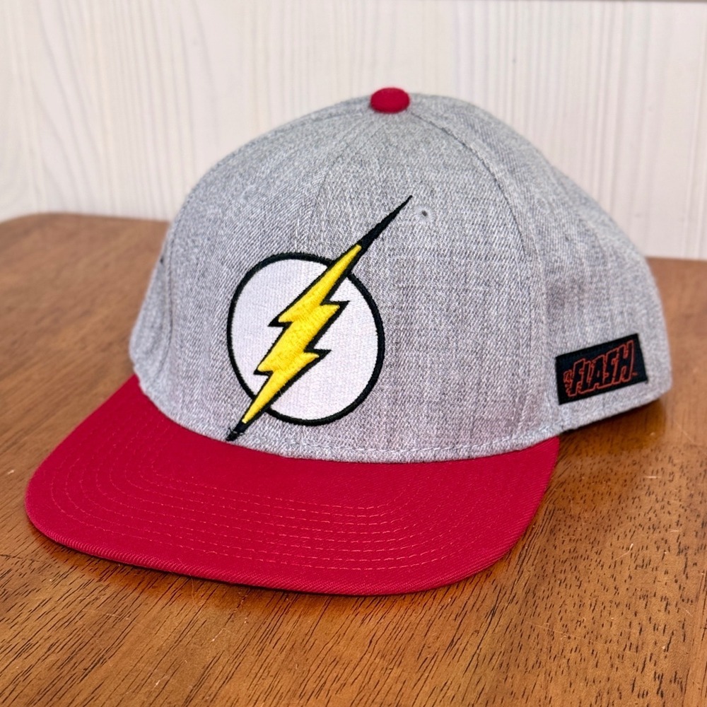 DC Comics Original Flash Gordon Snapback Hat With Graphics Wool Blend